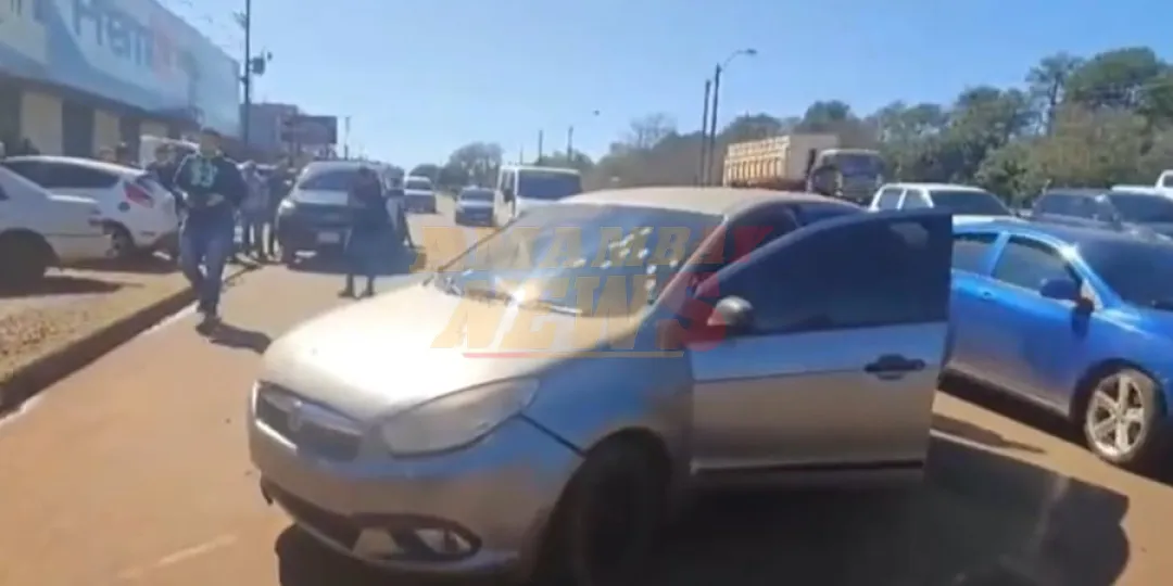 Atentado en Pedro Juan: automovilista sobrevivió a lluvia de balas